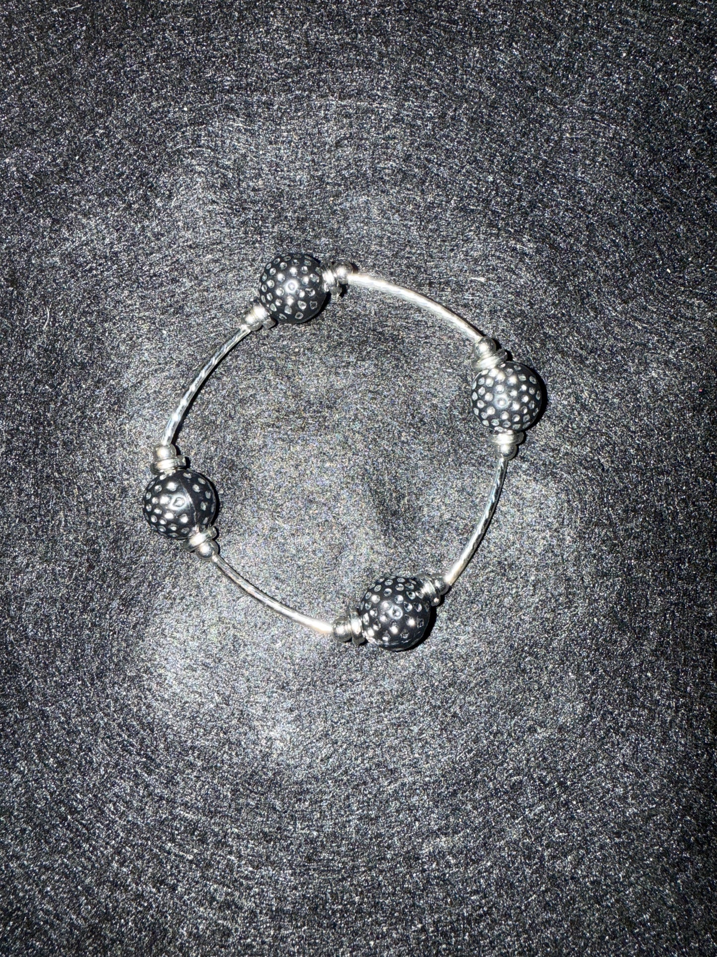 Black & Silver Blessing Bracelet