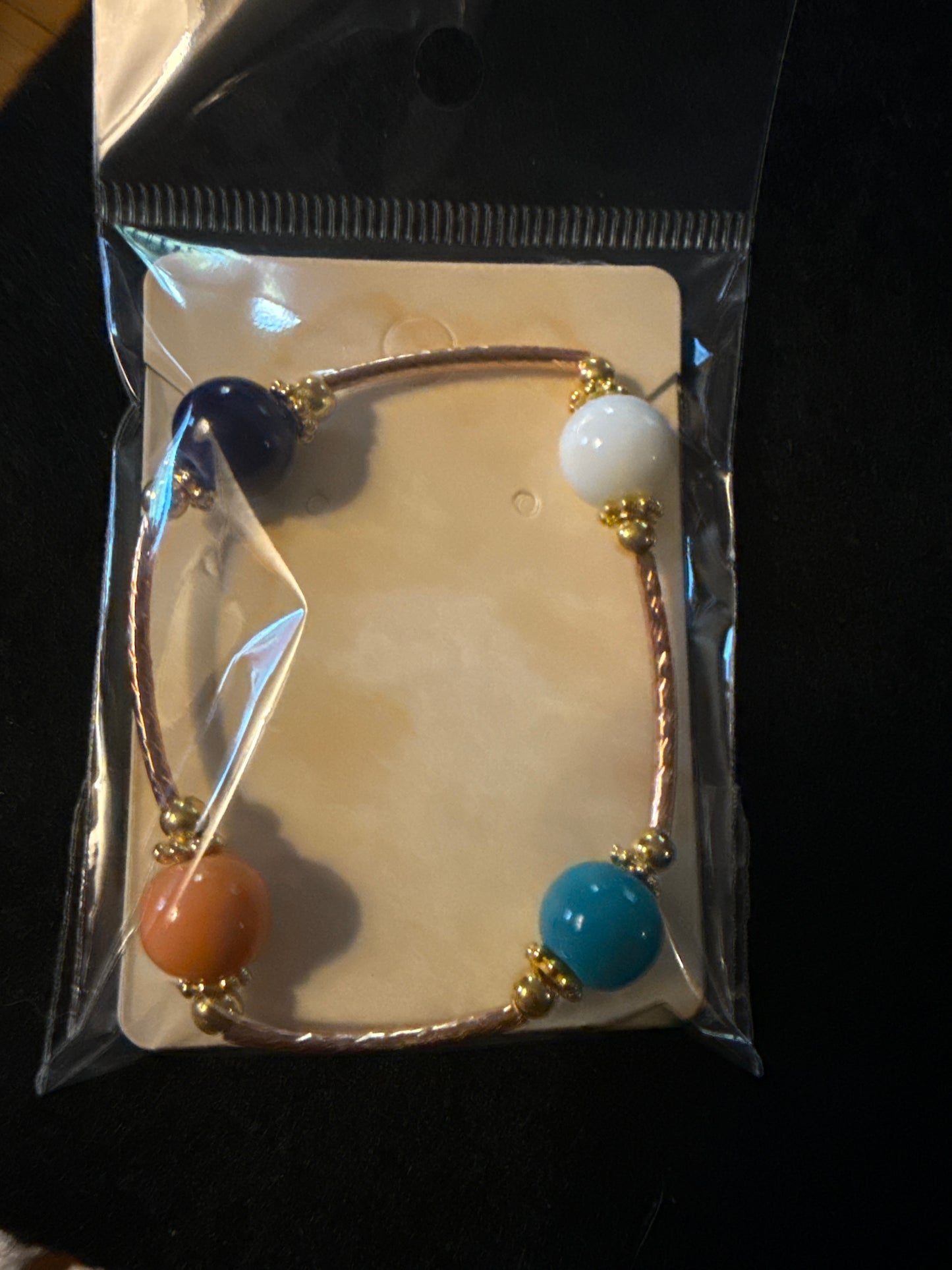 Multi Color with rose gold blessing bracelet